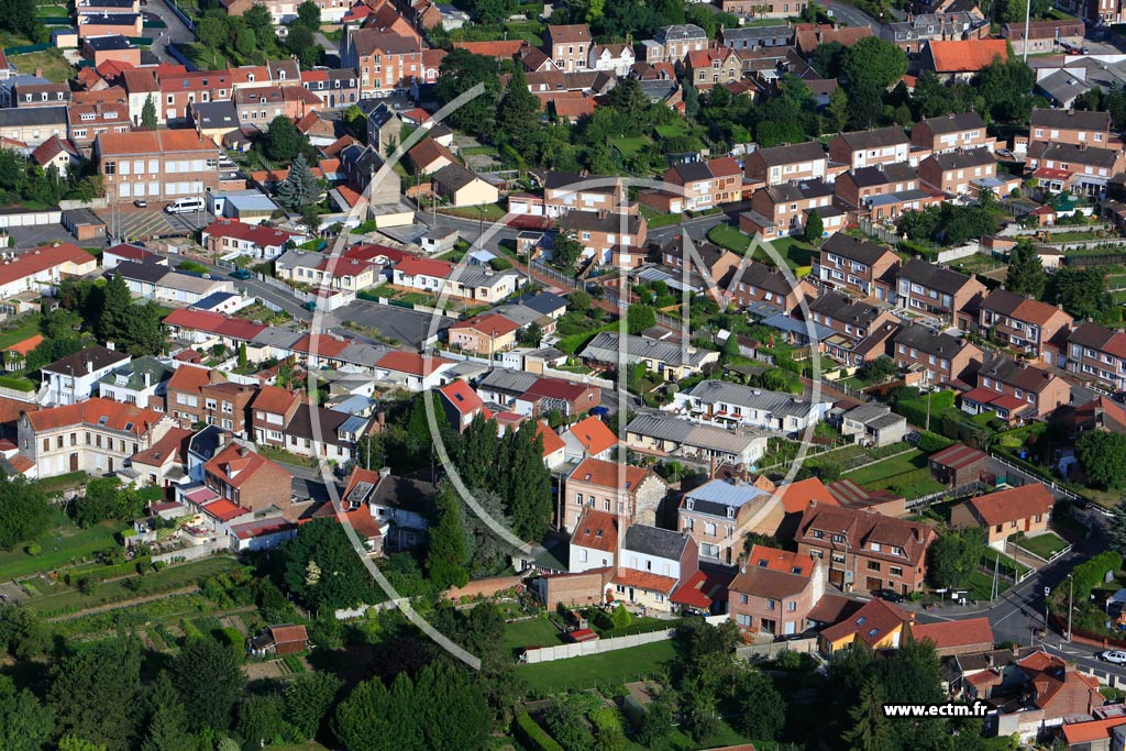 Photo arienne de Saint-Nicolas
