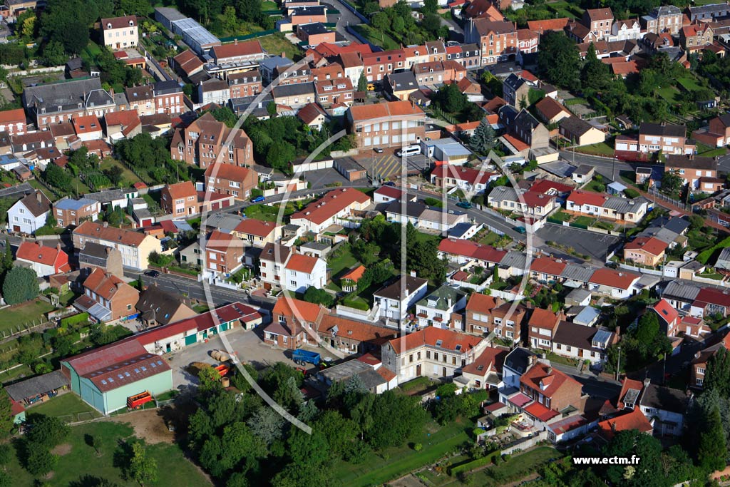 Photo arienne de Saint-Nicolas