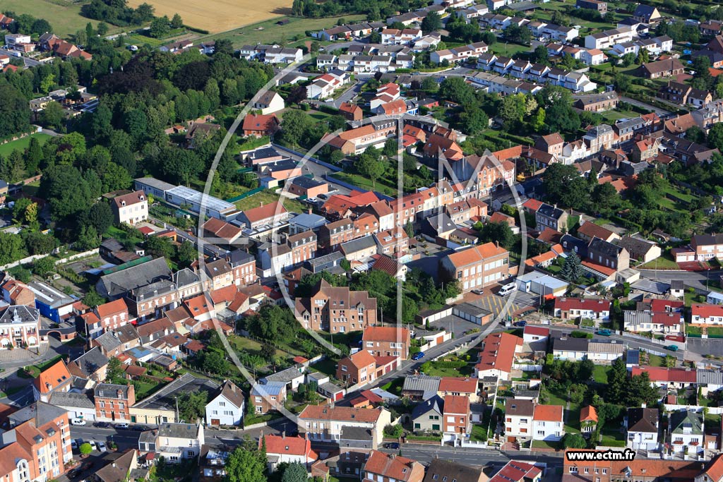 Photo arienne de Saint-Nicolas