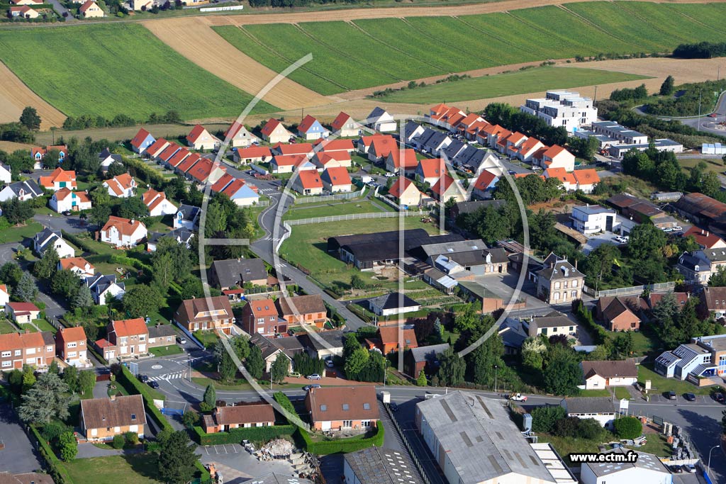 Photo arienne de Saint-Nicolas