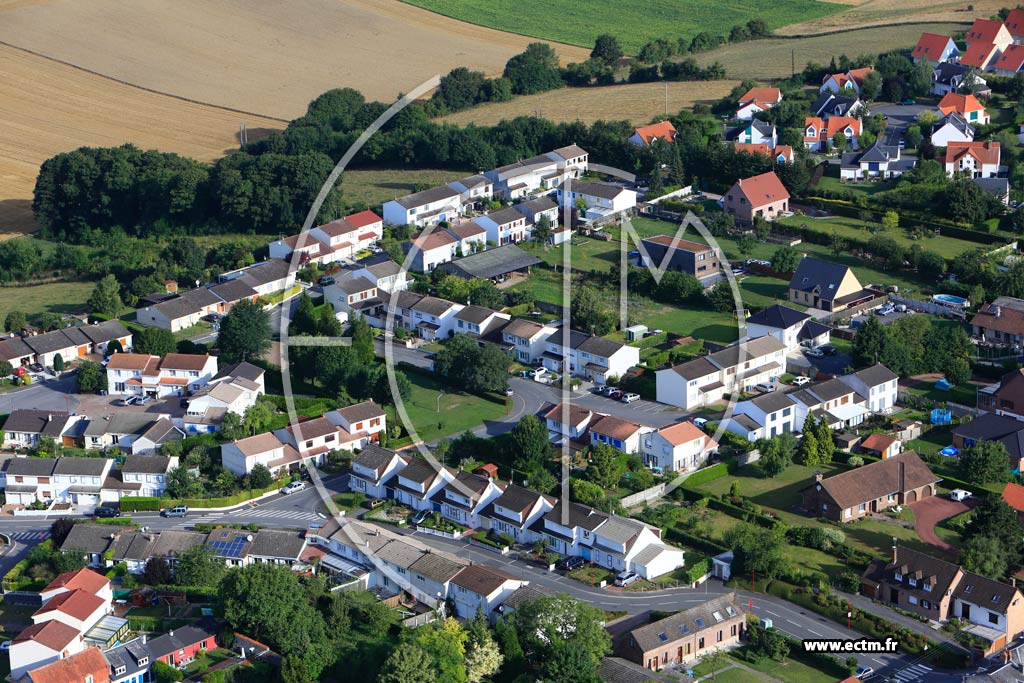 Photo arienne de Saint-Nicolas