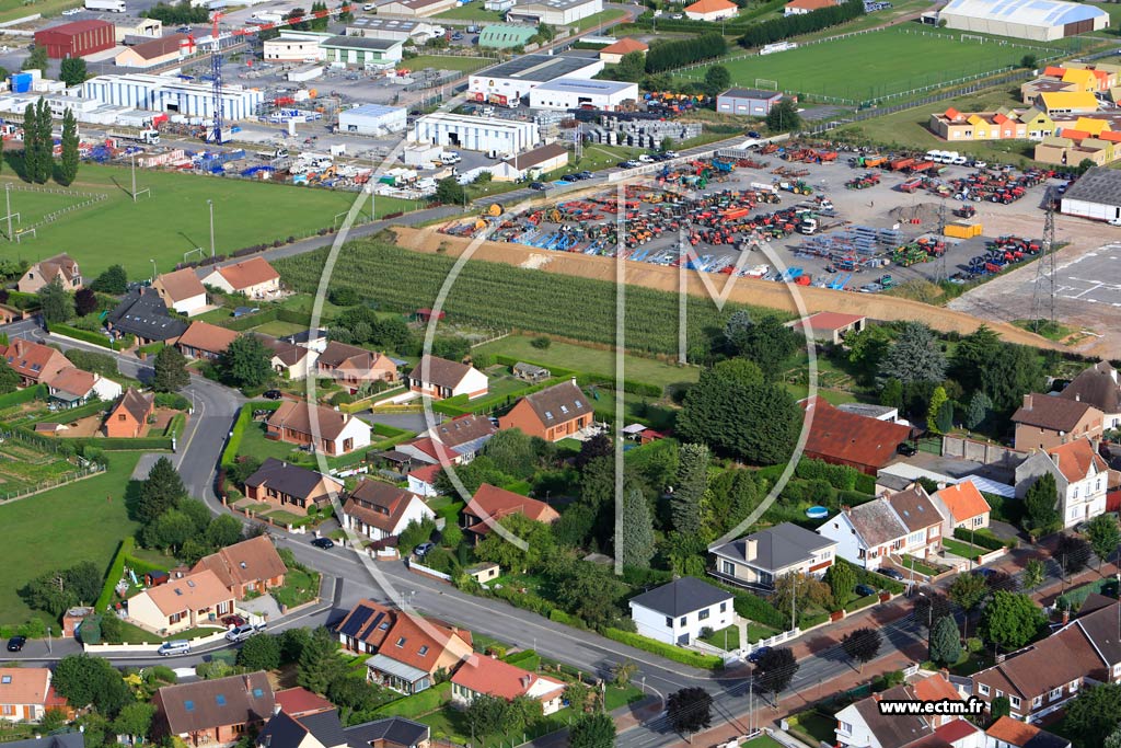 Photo arienne de Sainte-Catherine (Route de Bthune)