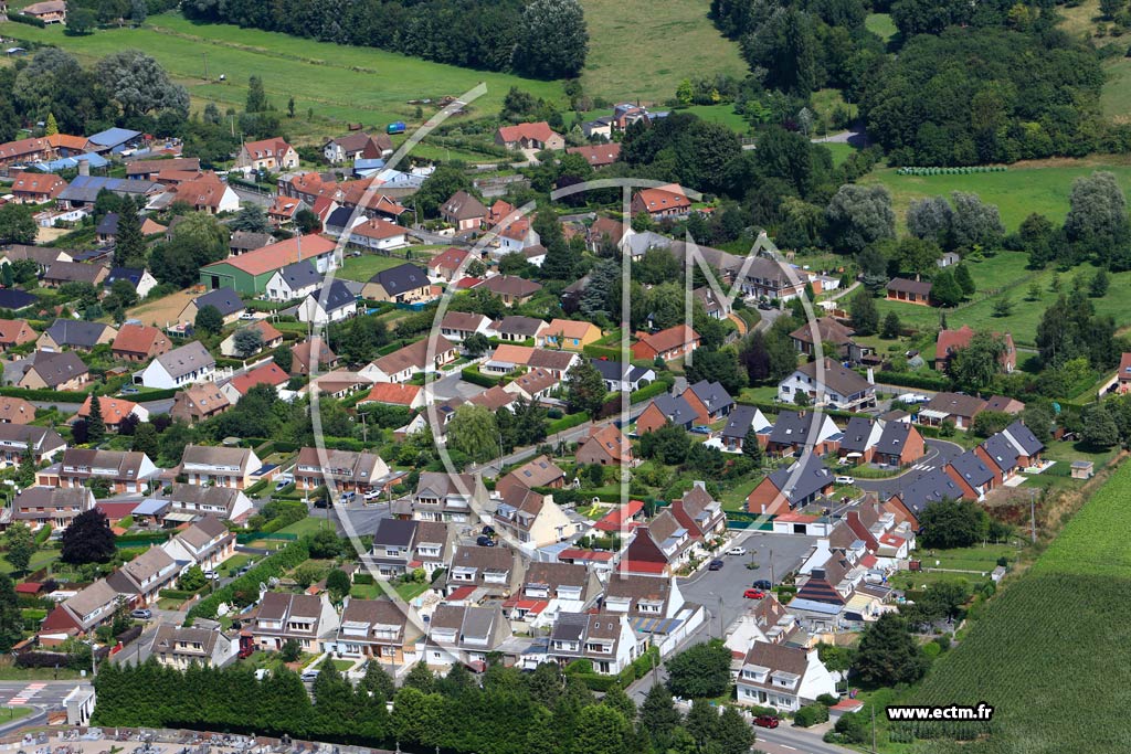 Photo arienne de Souchez