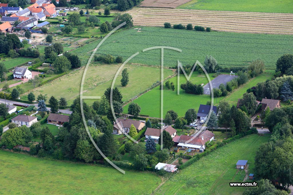 Photo arienne de Villers-au-Bois