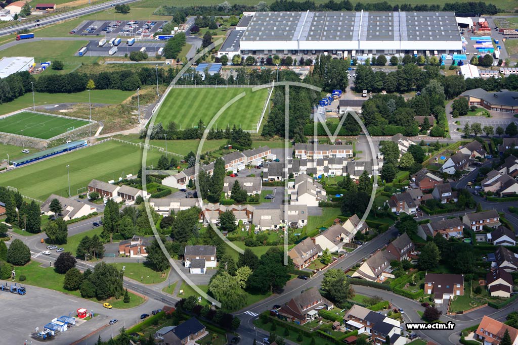 Photo arienne de Vimy (Cit des Mines)