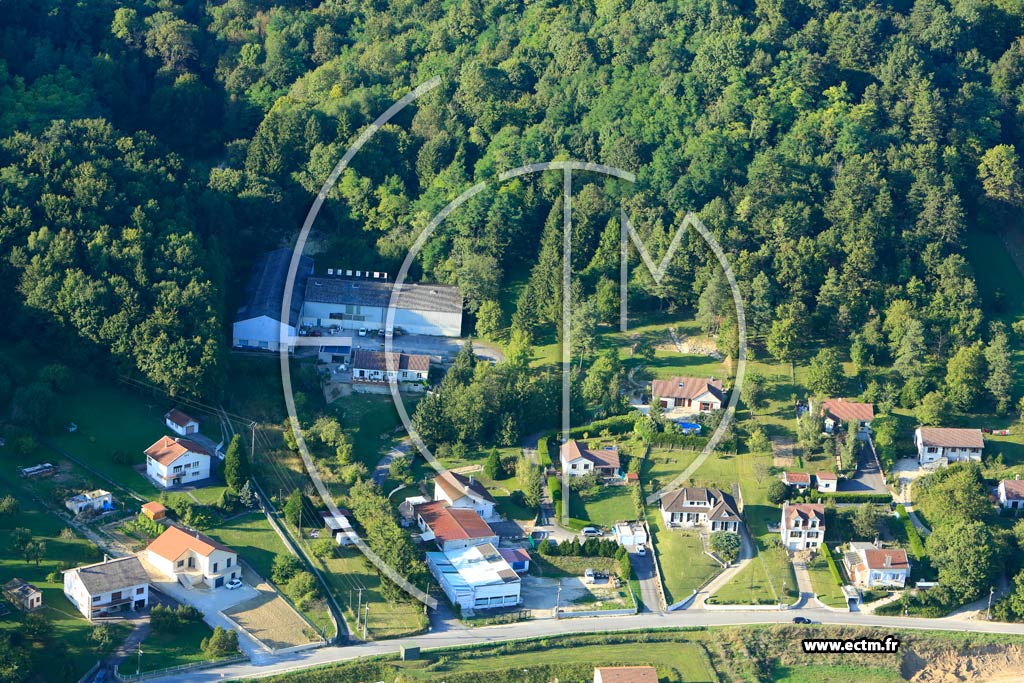 Photo arienne de Bar le Duc (Chemin de Curmont)