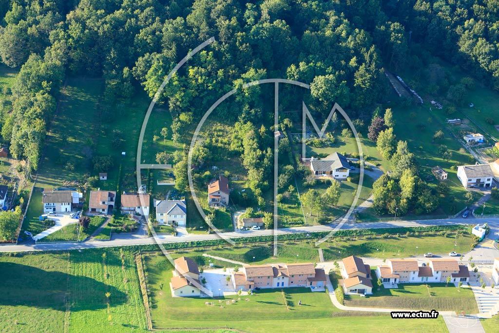 Photo arienne de Bar le Duc (Chemin de Curmont)