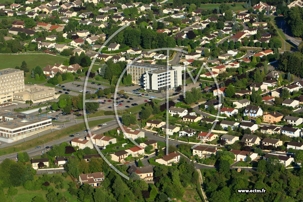 Photo arienne de Bar le Duc (Cte Sainte Catherine)