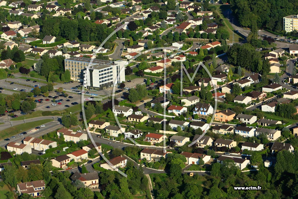 Photo arienne de Bar le Duc (Cte Sainte Catherine)