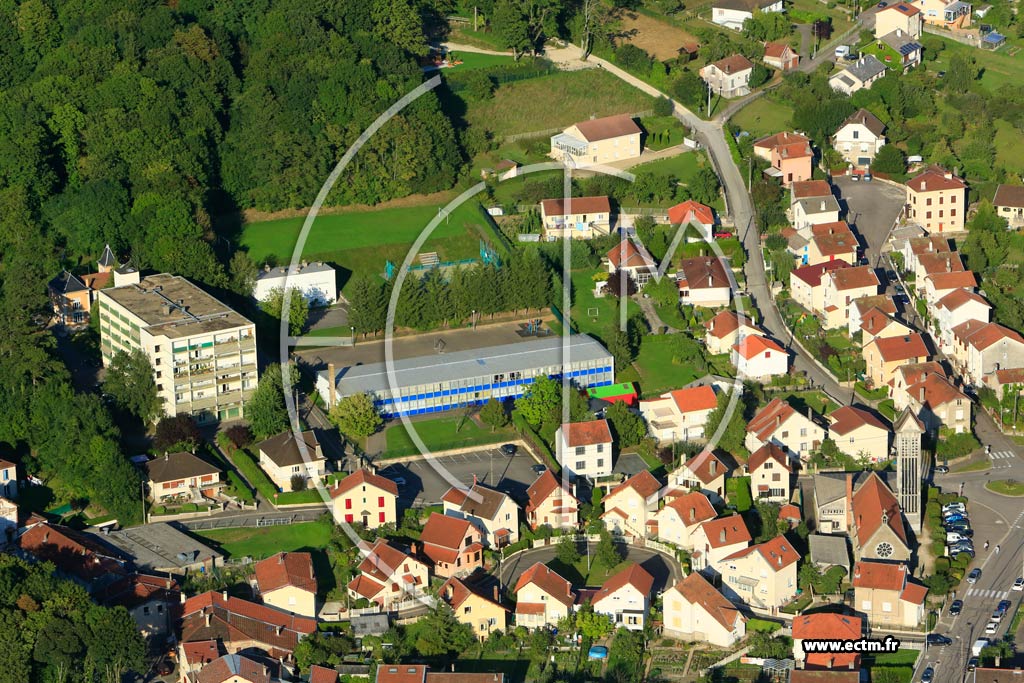 Photo arienne de Bar le Duc (Marbot Hinot)