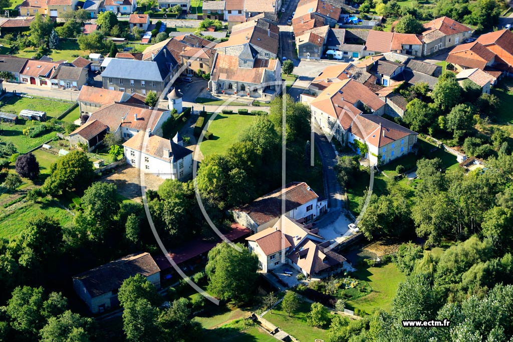 Photo arienne de Bazincourt-sur-Saulx