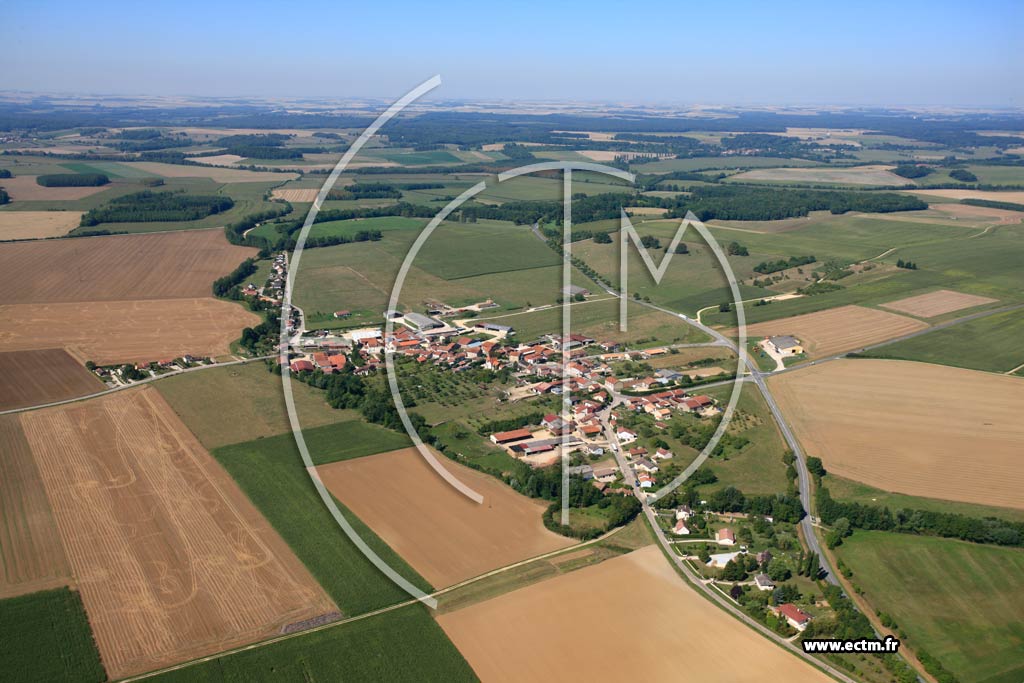 Photo arienne de Brabant-le-Roi