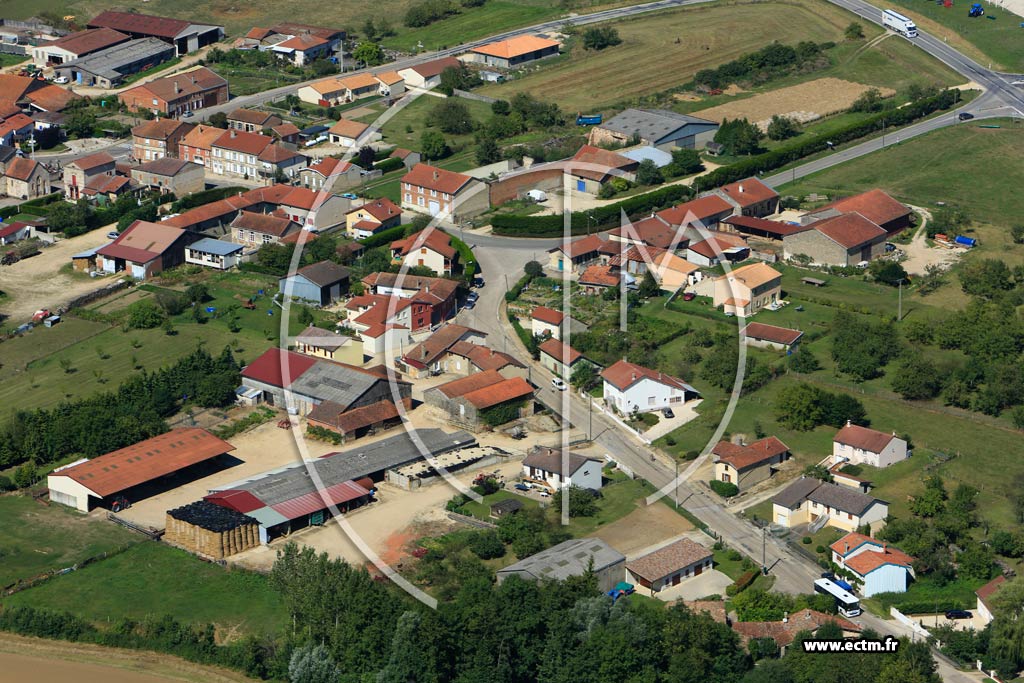 Photo arienne de Brabant-le-Roi