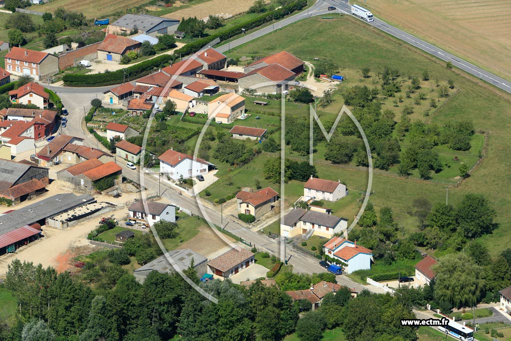 Photo arienne de Brabant-le-Roi