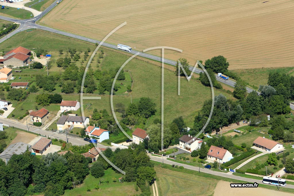 Photo arienne de Brabant-le-Roi