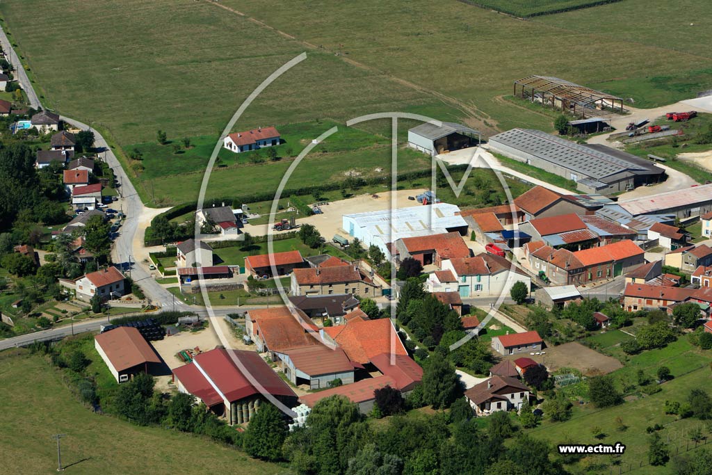 Photo arienne de Brabant-le-Roi