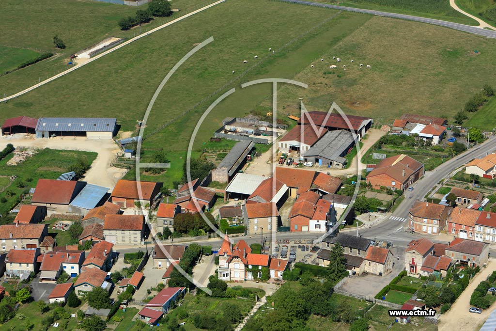 Photo arienne de Brabant-le-Roi