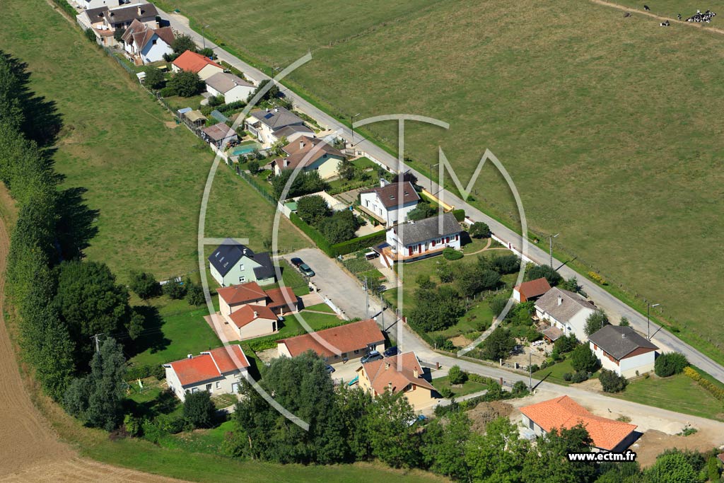 Photo arienne de Brabant-le-Roi