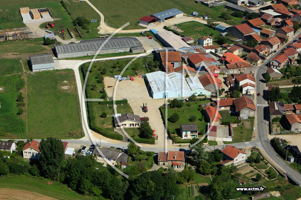 Photo arienne de Brabant-le-Roi