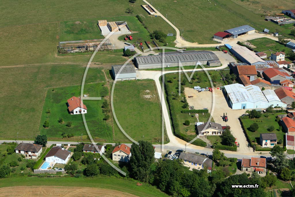 Photo arienne de Brabant-le-Roi