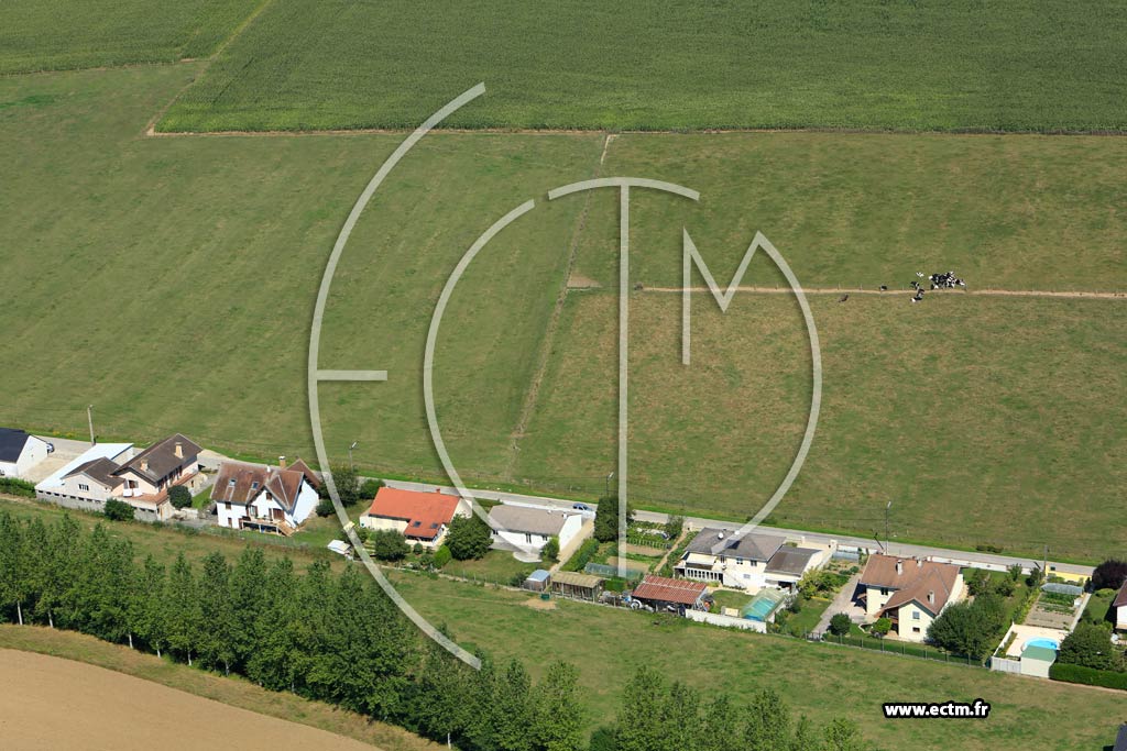 Photo arienne de Brabant-le-Roi