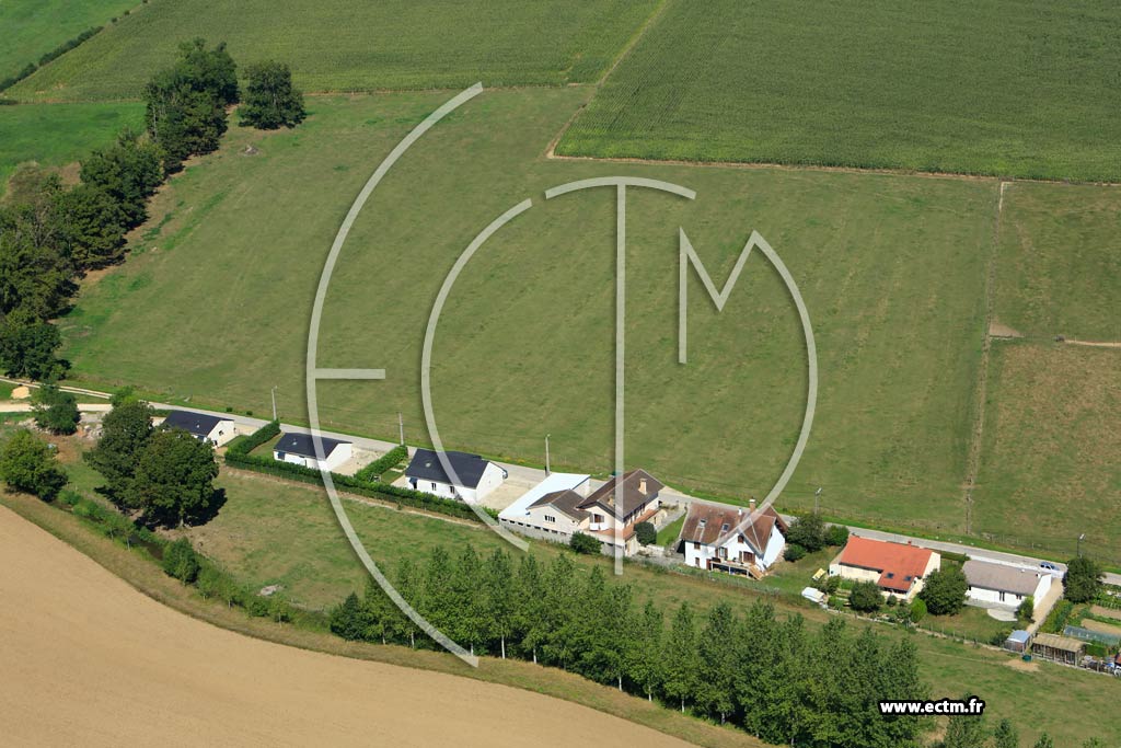 Photo arienne de Brabant-le-Roi