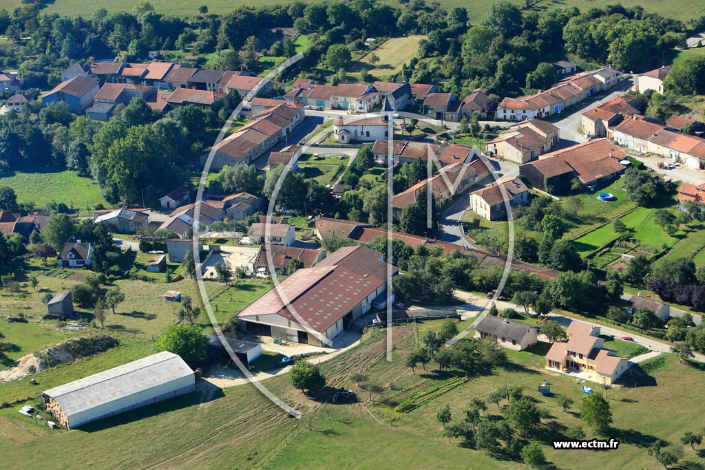 Photo arienne de Les Hauts-de-Che (Hargeville sur Che)