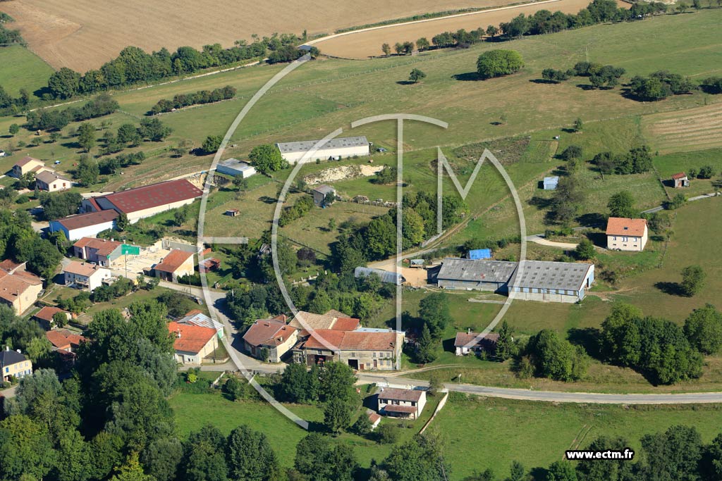 Photo arienne de Les Hauts-de-Che (Hargeville sur Che)