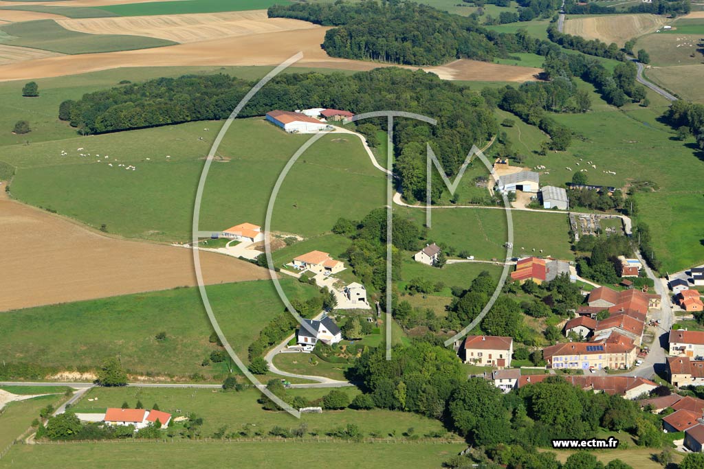 Photo arienne de Les Hauts-de-Che (Hargeville sur Che)