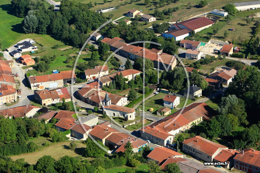 Photo arienne de Les Hauts-de-Che (Hargeville sur Che)