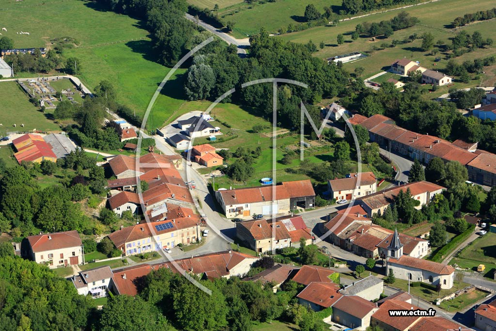 Photo arienne de Les Hauts-de-Che (Hargeville sur Che)