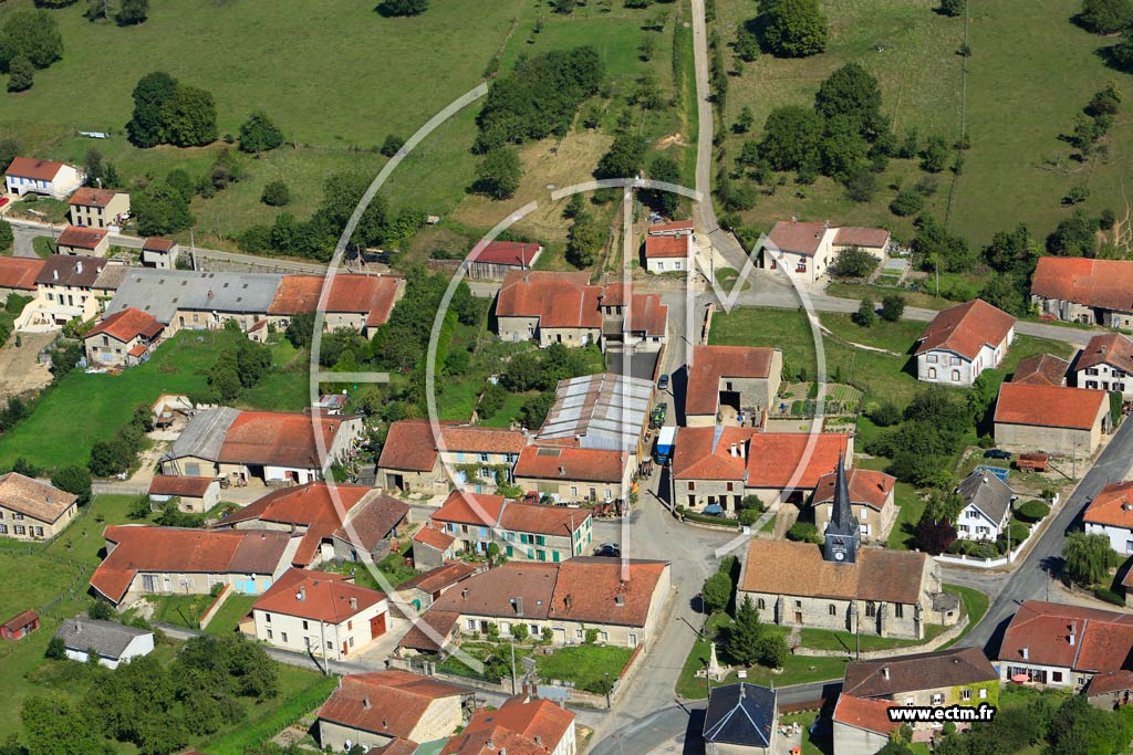 Photo arienne de Les Hauts-de-Che (Louppy sur Che)