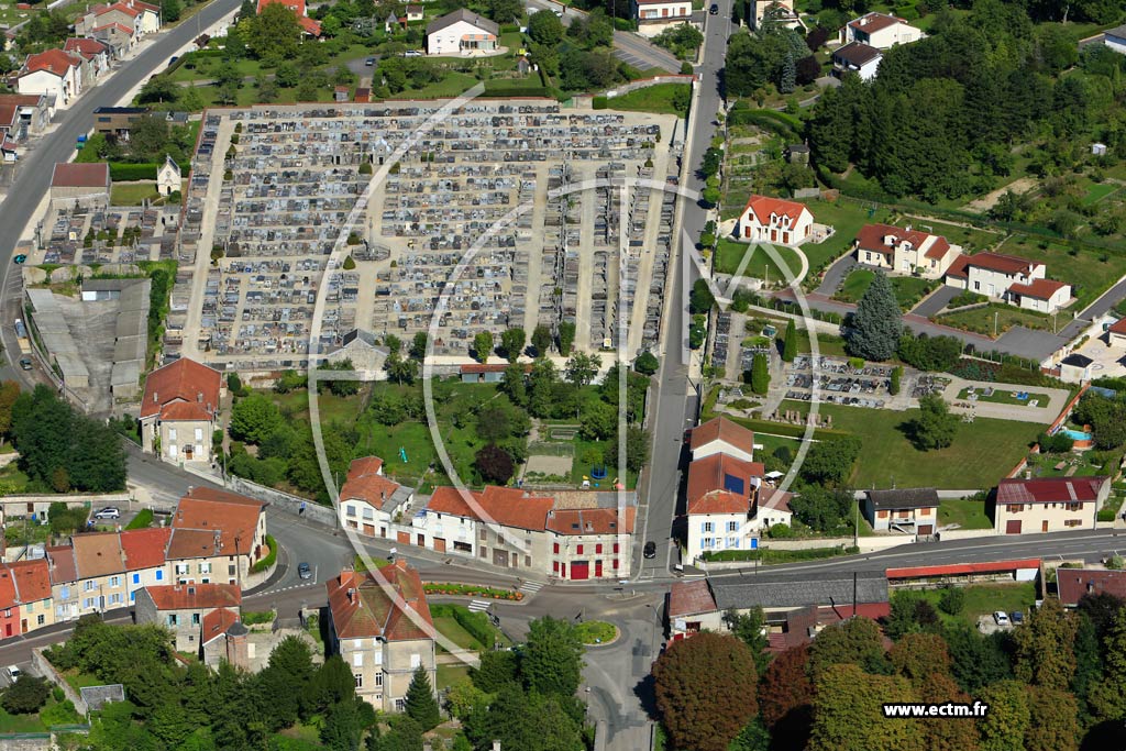 Photo arienne de Ligny-en-Barrois