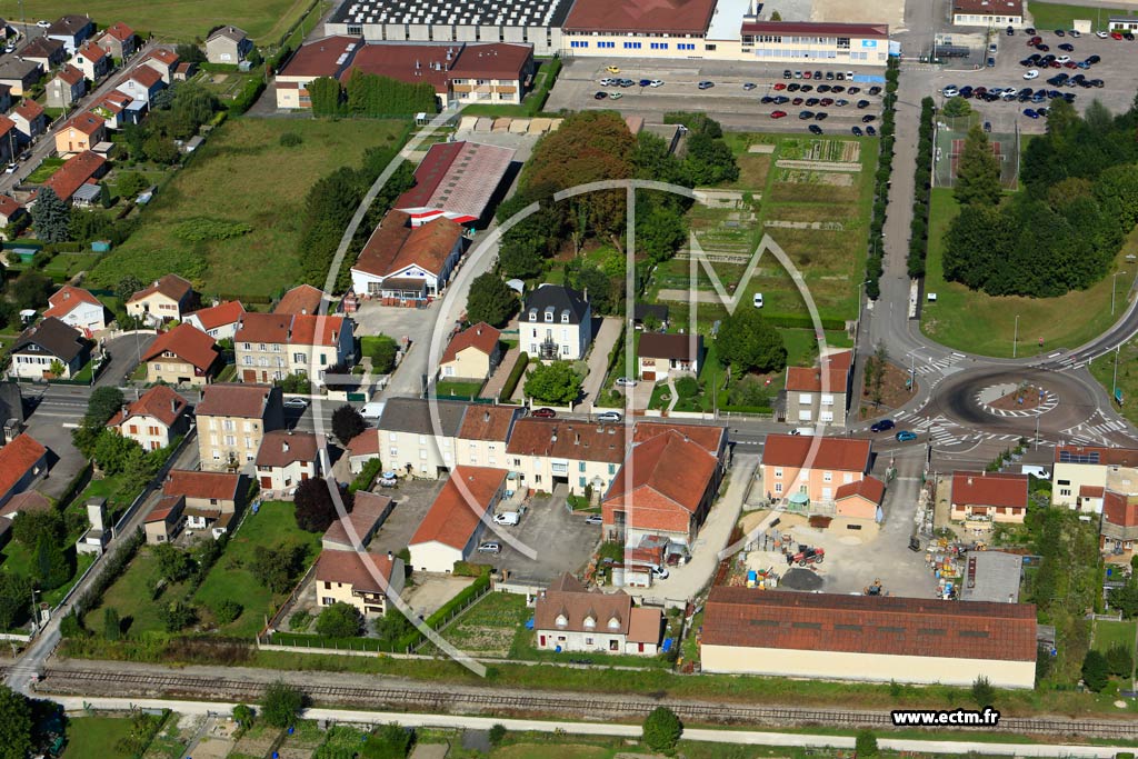 Photo arienne de Ligny-en-Barrois