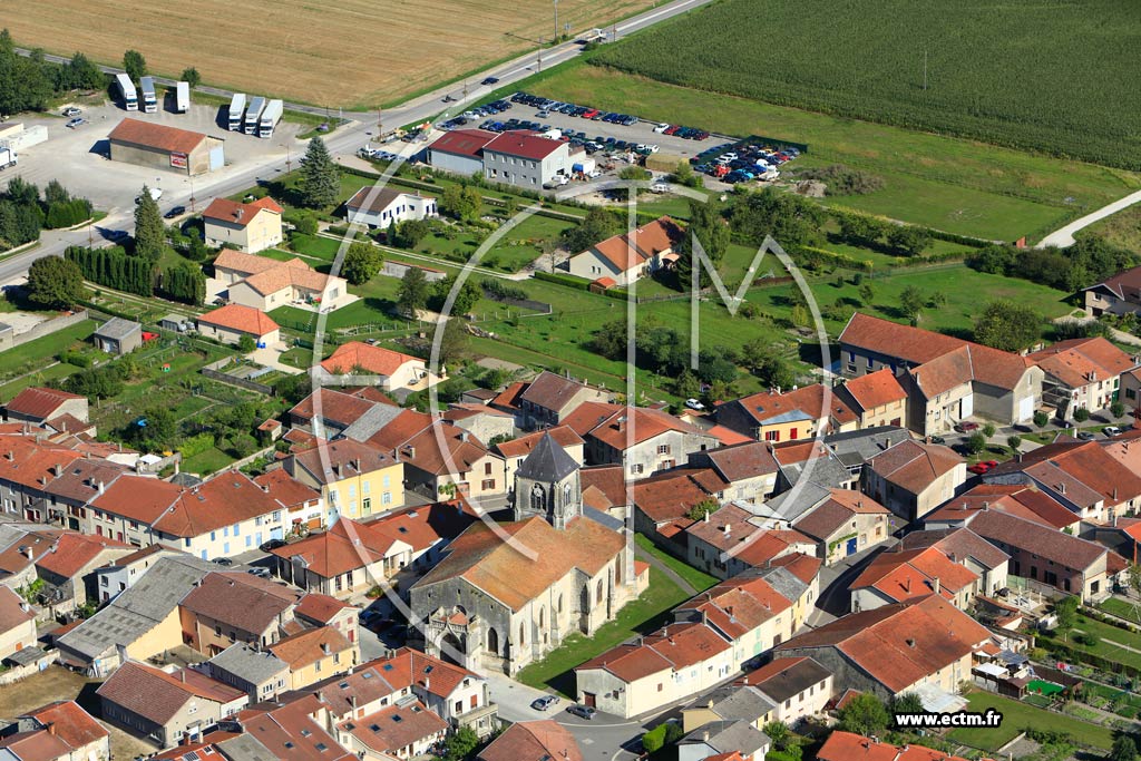 Photo arienne de Longeville-en-Barrois