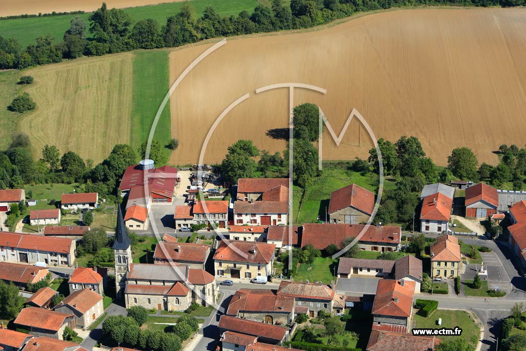 Photo arienne de Louppy-le-Chteau