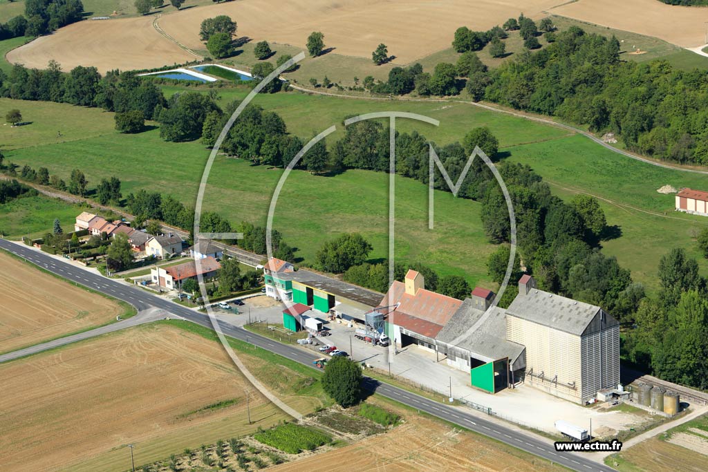 Photo arienne de Menaucourt