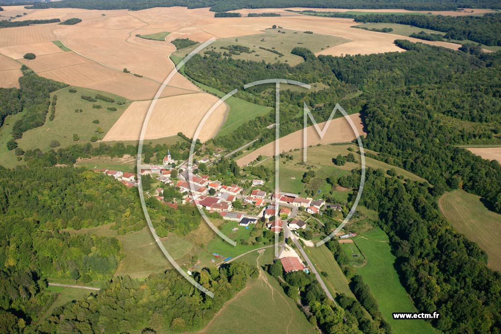 Photo arienne de Nant-le-Grand