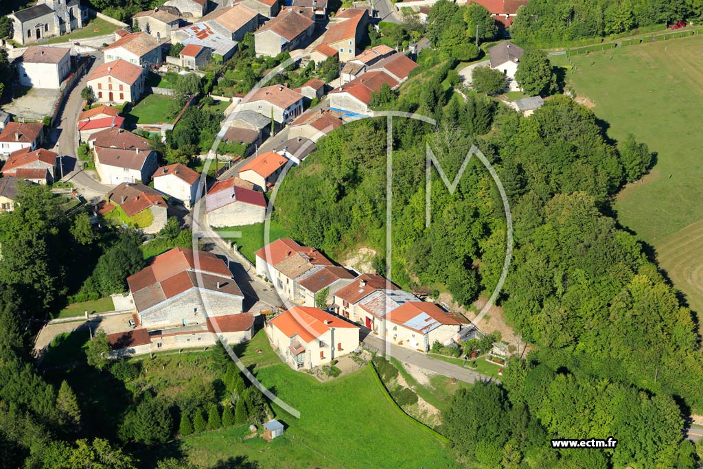 Photo arienne de Nant-le-Petit