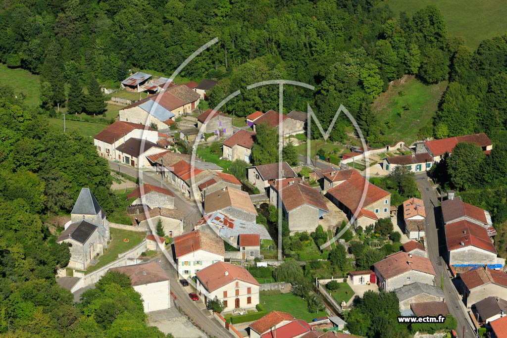 Photo arienne de Nant-le-Petit
