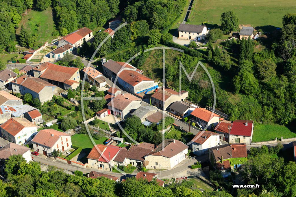 Photo arienne de Nant-le-Petit