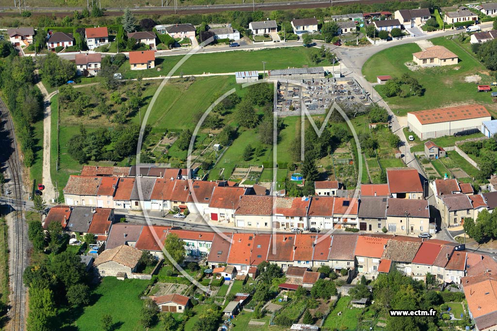 Photo arienne de Nanois-sur-Ornain