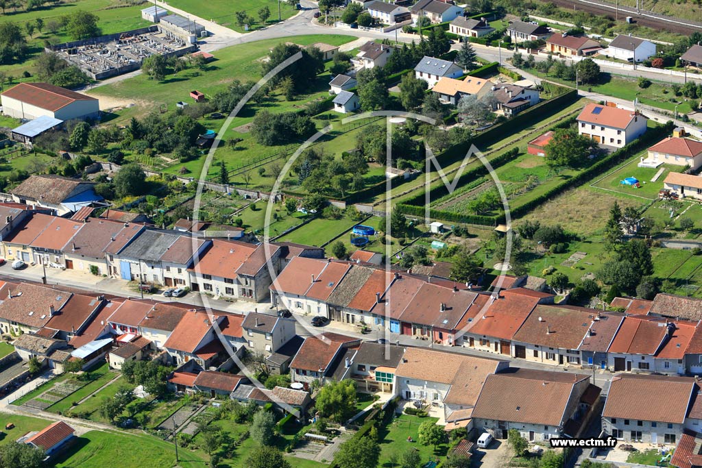 Photo arienne de Nanois-sur-Ornain