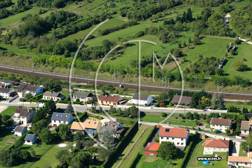 Photo arienne de Nanois-sur-Ornain