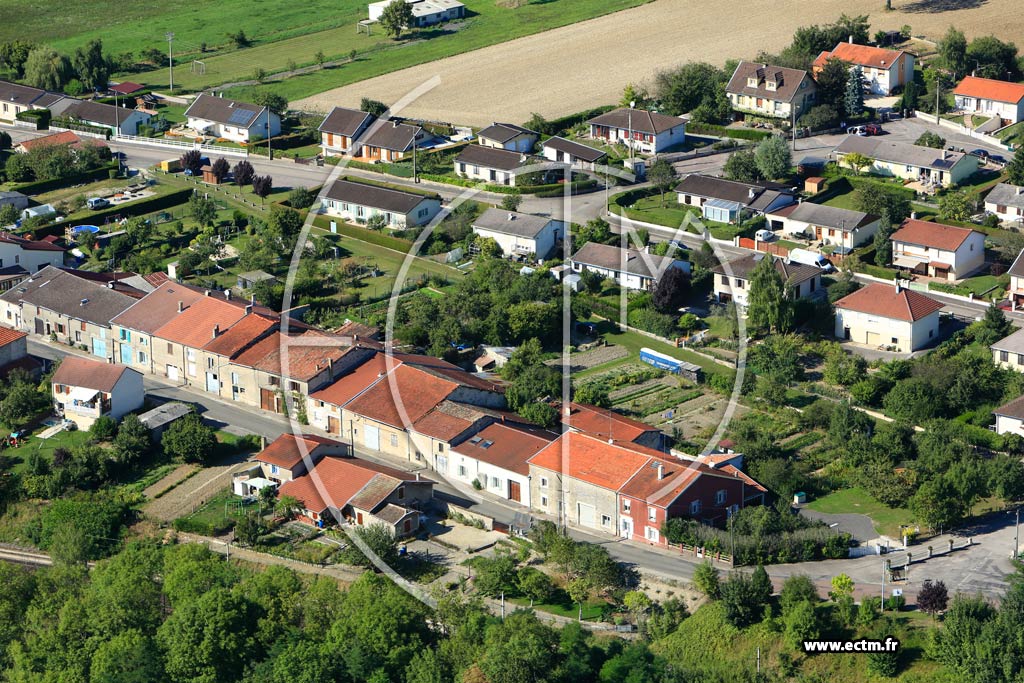 Photo arienne de Silmont