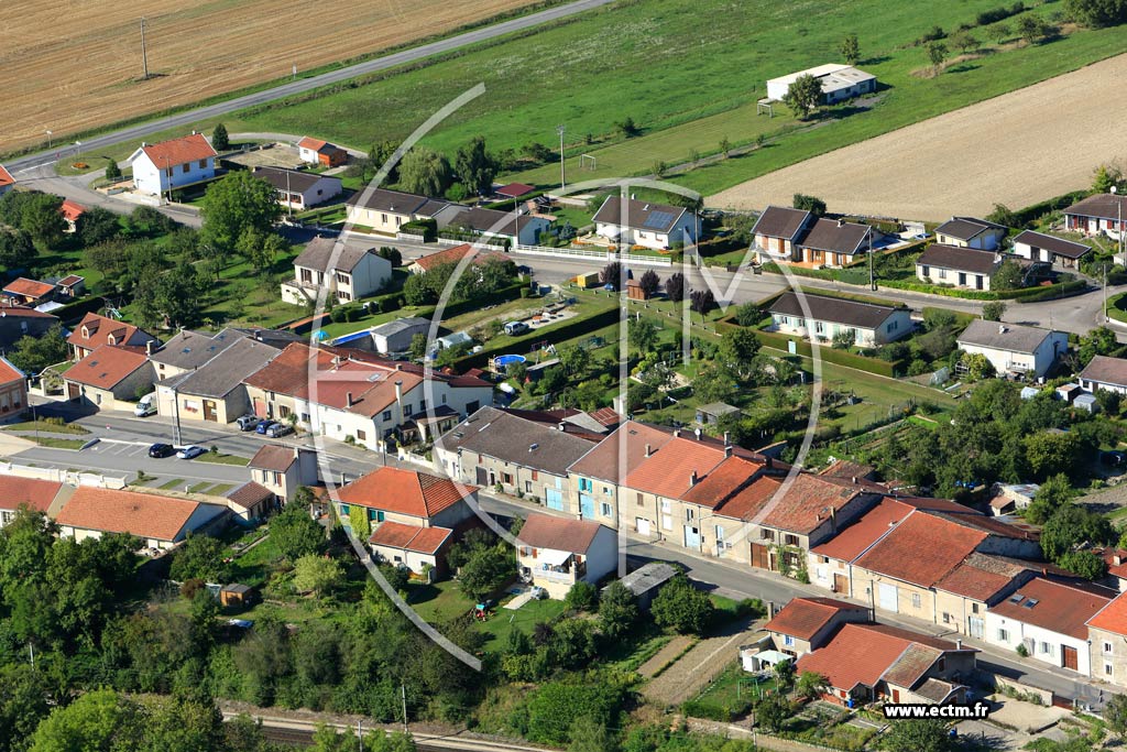 Photo arienne de Silmont