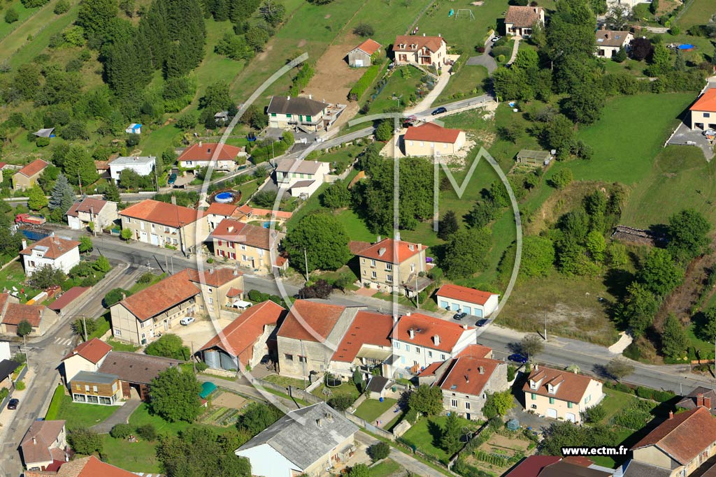 Photo arienne de Stainville