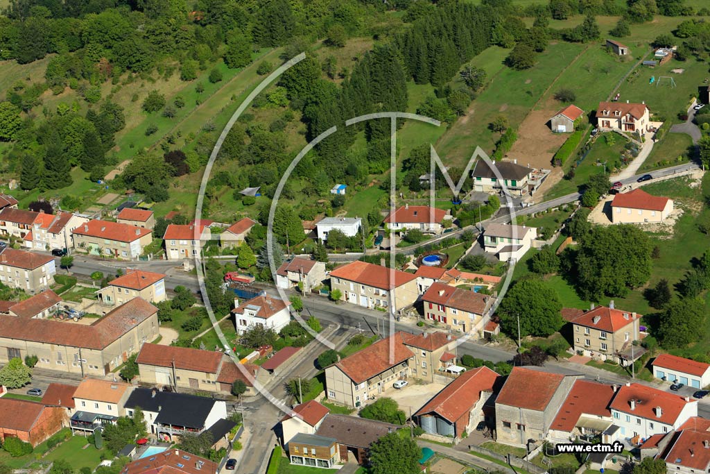 Photo arienne de Stainville