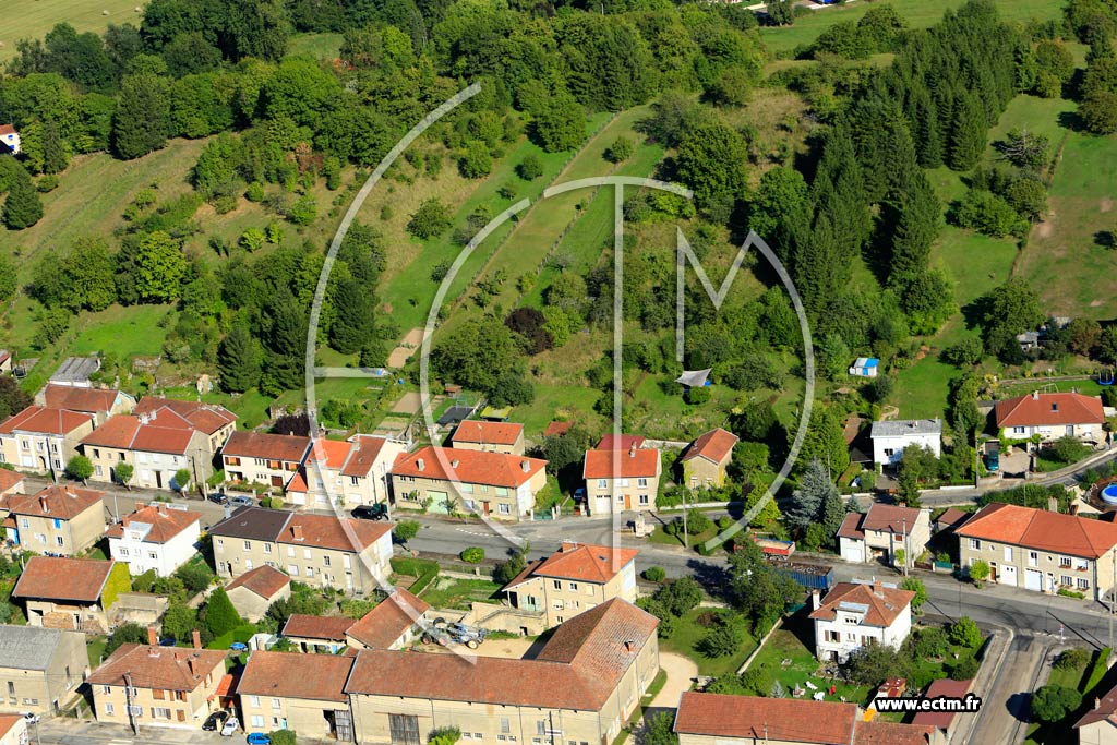 Photo arienne de Stainville