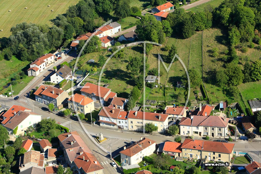 Photo arienne de Stainville